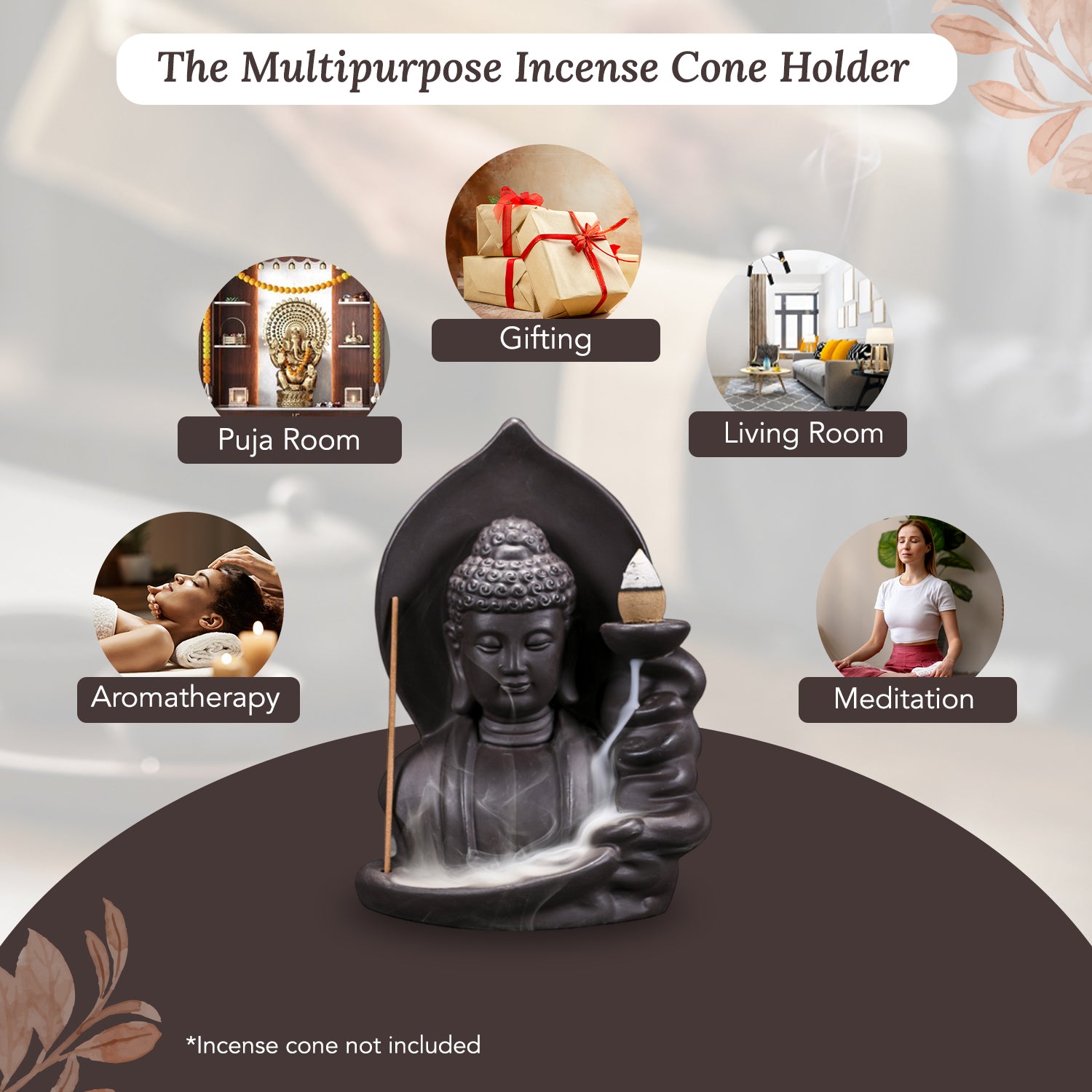 Ceramic Incense Holder for Home Decor & Gifting