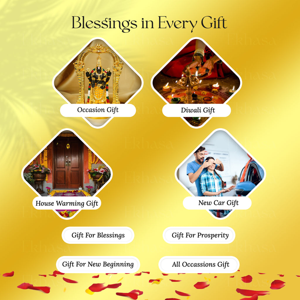 Lord Tirupati Balaji Venkateshwara Idol for Home, Pooja & Gifting