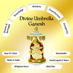 Ganesh Idol for Car Dashboard , Pooja Room & Home Decor