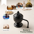 Metal Dhoop Dani for Home Pooja, Incense Burning & Spiritual Decor