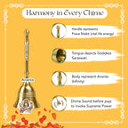 Pure Brass Bell for Home Pooja & Temple