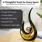 Modern Abstract Art Showpiece for Home Decor, Living Room & Gifting