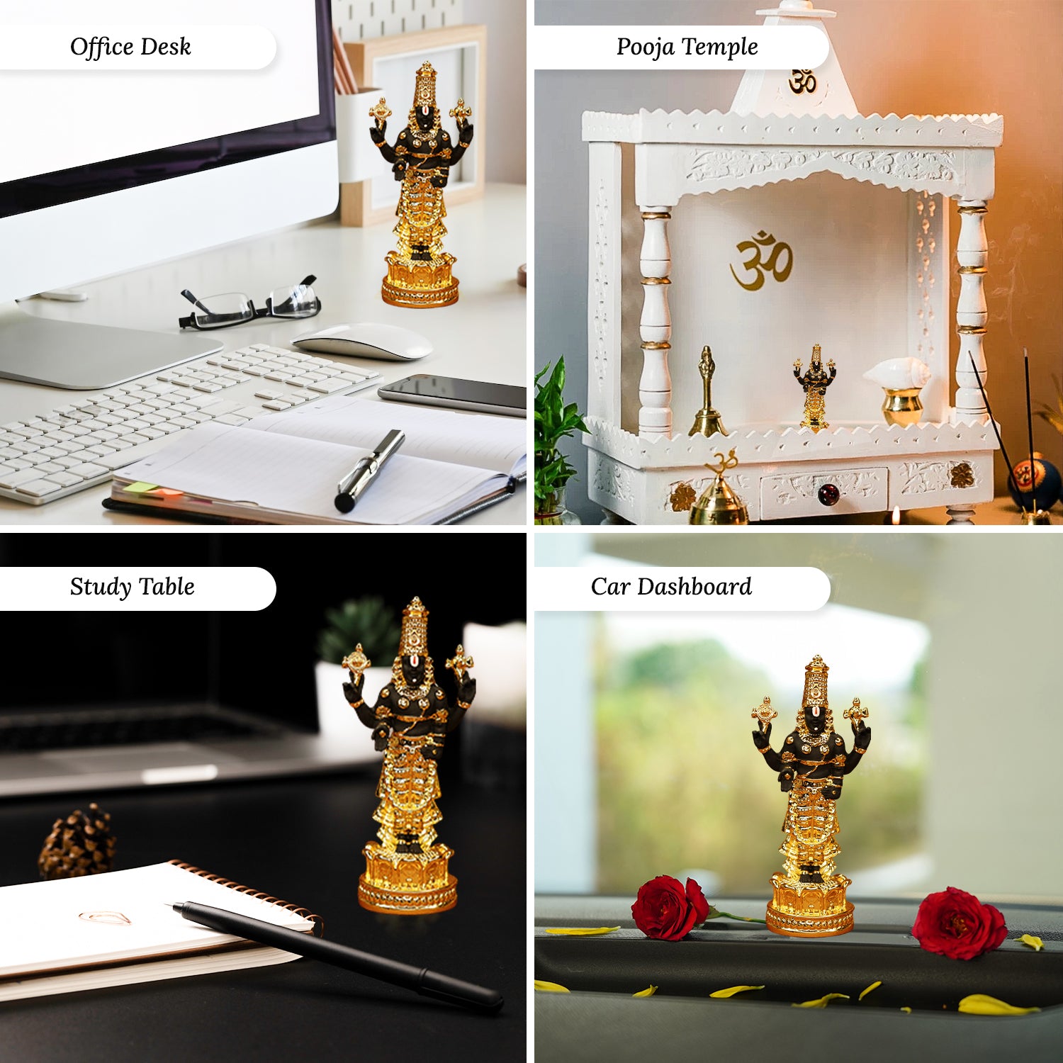 Lord Tirupati Balaji Venkateshwara Idol for Housewarming, Wedding & Gifting