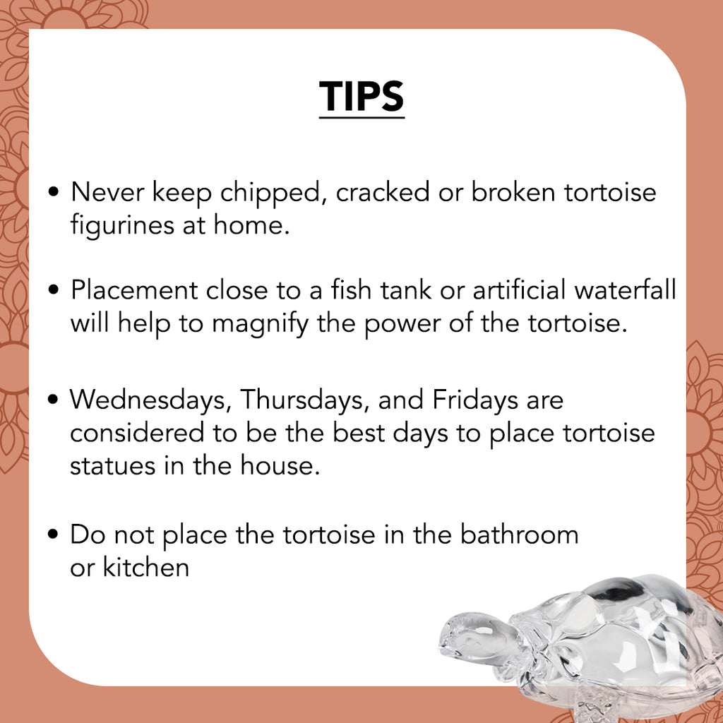 Crystal Glass Tortoise Showpiece for Home Decor & Gifting