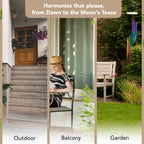 Aluminium Wind Chimes for Home Decor, Balcony & Gifting