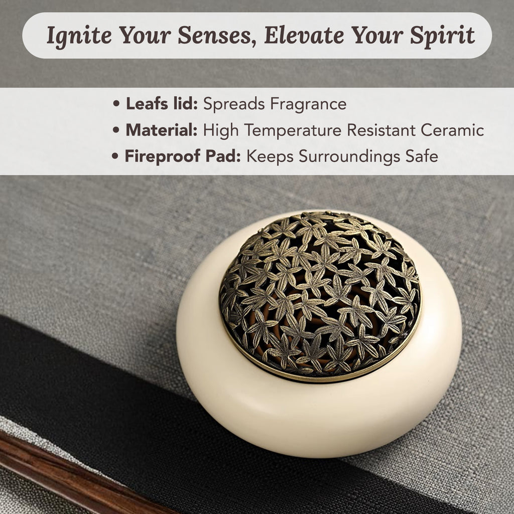 Ceramic Dhoop Dani for Home Decor & Gifting