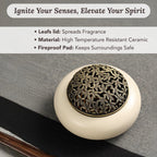 Ceramic Dhoop Dani for Home Decor & Gifting