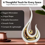 Modern Abstract Art Showpiece for Home Decor, Living Room & Gifting