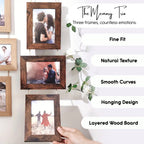 Wooden Wall Hanging Photo Frame for Home Decor