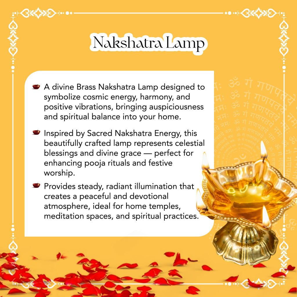 Brass Panchdeep Diya for Pooja & Home Decor