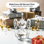 Crystal Elephant Showpiece for Home Decor & Office Decor