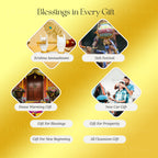 Resin Lord Krishna Hands with Flute Idol for Home Decor & Gifting (Large)