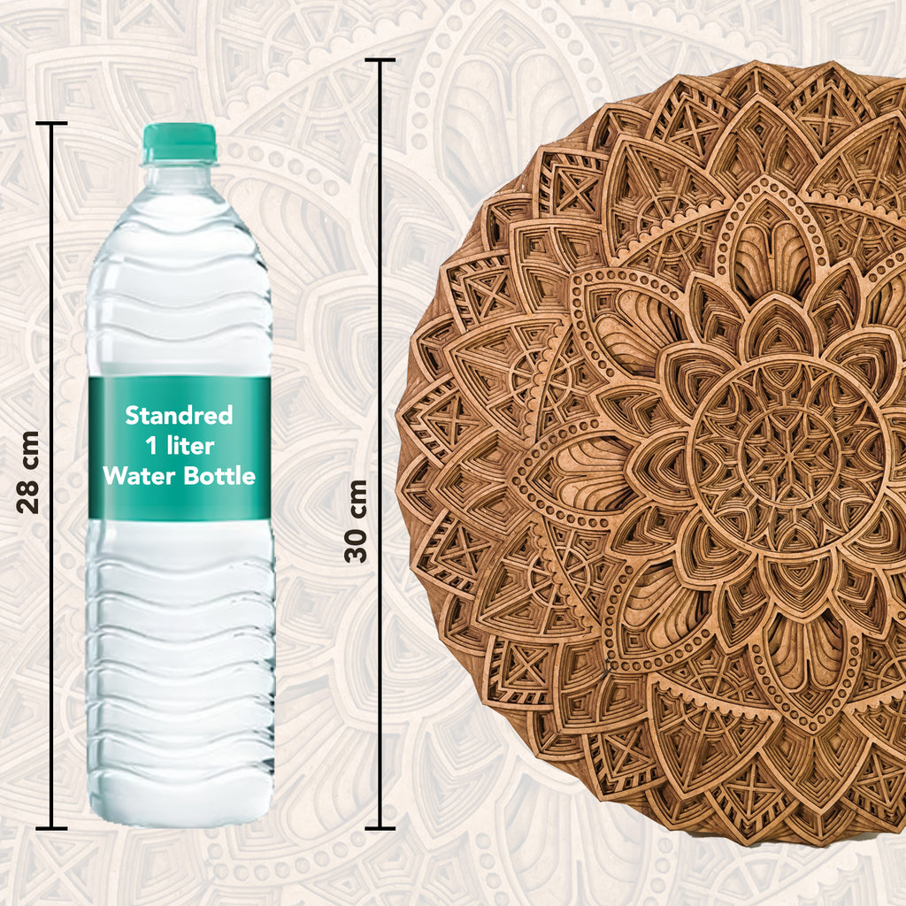 3D Mandala Wooden Wall Art for Home Decor & Gifting