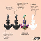 Rajasthani Musicians Showpieces for Home Decor Table, Living Room & Gifting