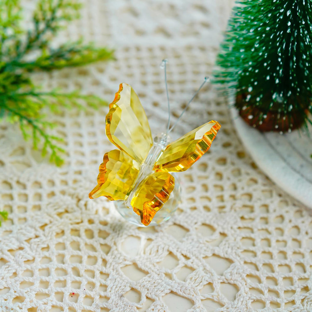 Crystal Butterfly Showpiece for Office & Home Decor