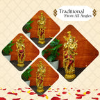 Lord Krishna Idol for Pooja, Home Decor & Spiritual Gifting (Size -14 Inch)