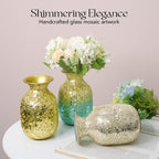 Multicolor Metal Flower Vase for Home Decor & Table Decoration