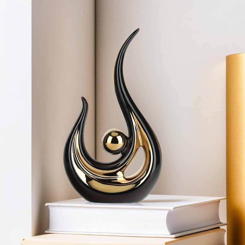 Modern Abstract Art Showpiece for Home Decor, Living Room & Gifting