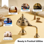 Brass Dhoop Dani for Home Pooja & Spiritual Decor