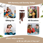 Bamboo Wind Chimes for Home Decor, Balcony & Gifting