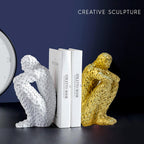 Resin Brick Man  Showpiece for Home Decor ,Living Room, TV Unit, Showcase Shelf & Office