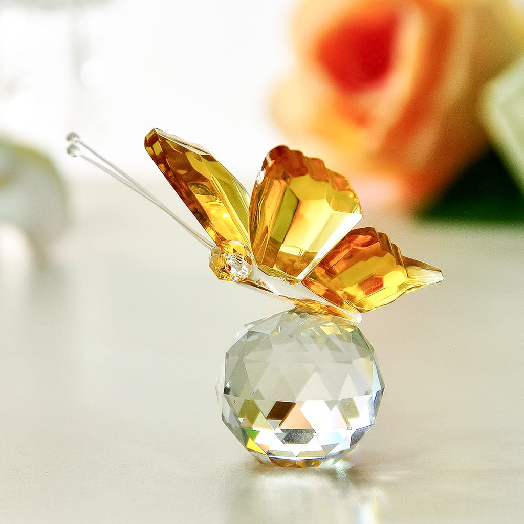 Crystal Butterfly Showpiece for Office & Home Decor