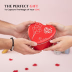 Resin Heart Shaped Love Hands Showpiece Gift Box for Valentine’s Day , Anniversary & Gifting