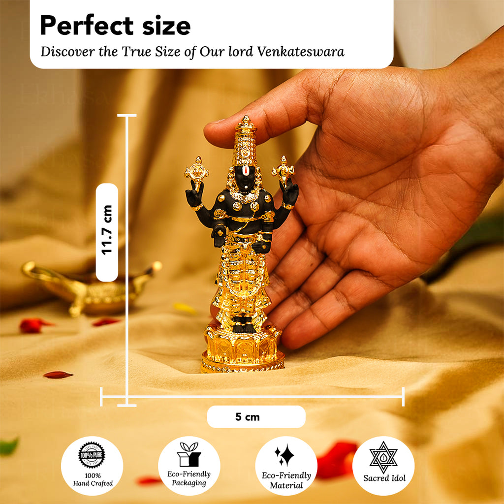 Lord Tirupati Balaji Venkateshwara Idol for Housewarming, Wedding & Gifting