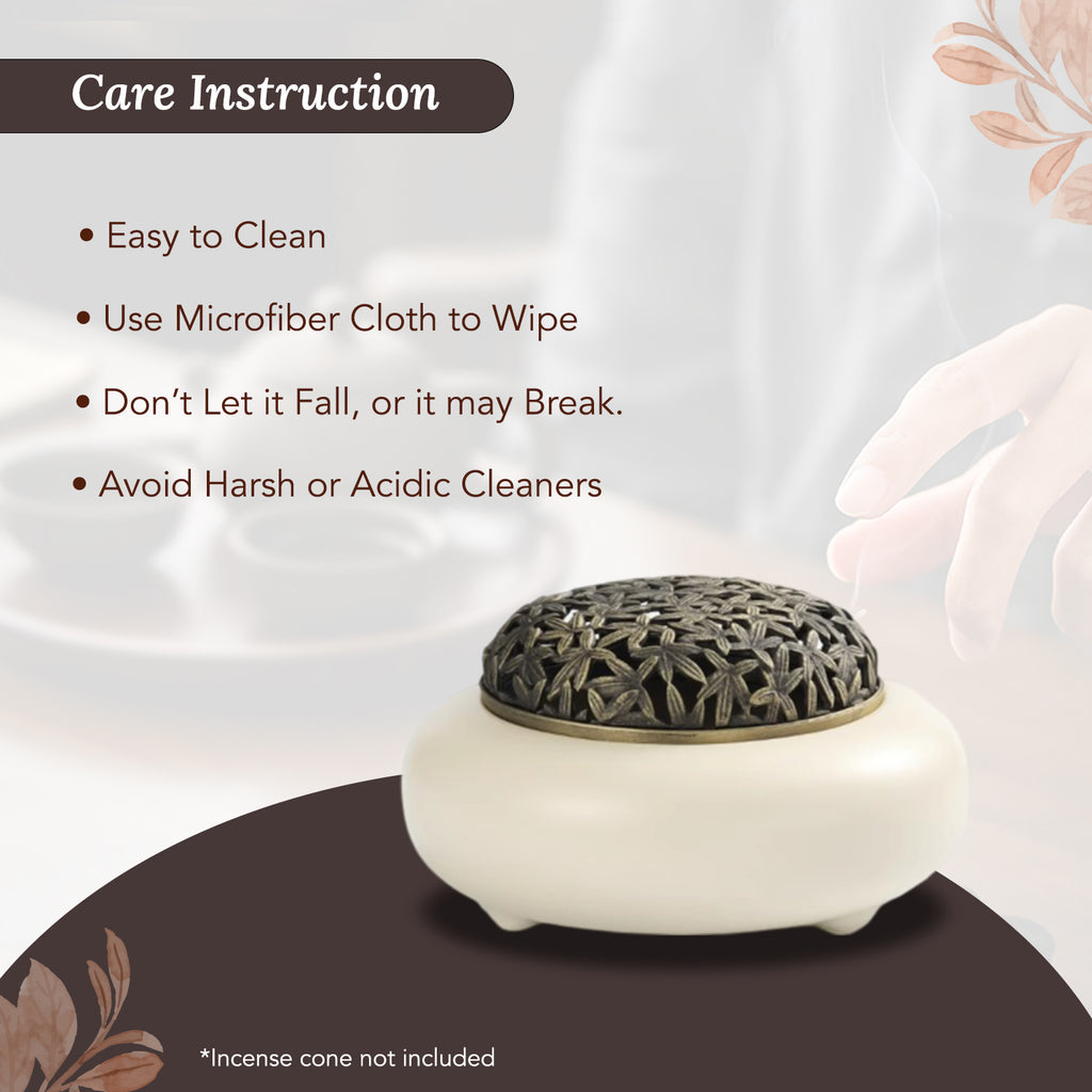 Ceramic Dhoop Dani for Home Decor & Gifting
