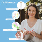 Crochet Hook & Tools Set for Beginners & DIY Craft Learning