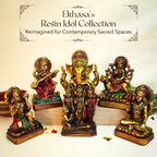 Resin Ganesha Idol for Puja , Office Desk & Gifting