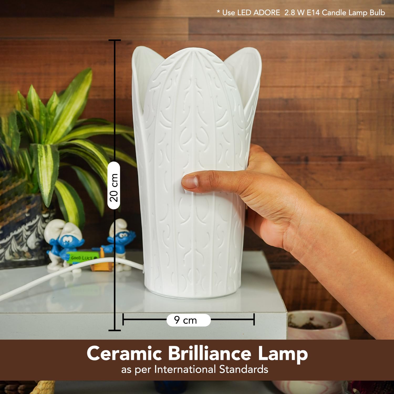 Ekhasa Lotus Lamp - reading corner illumination