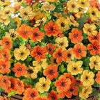 Hanging Artificial Faux Flowers Plant for Balcony Home Decor & Outdoor Decoration