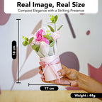Pink & White Crochet Flowers Bouquet for Home Decor & Gifting