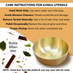 Bronze Kansa Bowl for Home Dining, Kitchen & Gifting