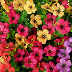 Hanging Artificial Faux Flowers Plant for Balcony Home Decor & Outdoor Decoration