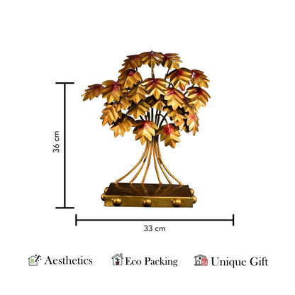 Ekhasa Metal Tree Display Stand for Idols & Decor | Perfect Decorative Item for Living Room, Home Decor, Pooja Mandir, Retail Displays, Hotel Lobbies, Receptions, Yoga, Wellness Studios