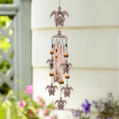 Ekhasa Positive Energy Aluminium Wind Chimes for Home, Balcony, Outdoor, Garden Decoration | Windchimes bells for Vastu, Feng Shui, Serene Music Sound & Positive Vibes | Deep Tone Windchime for Gift