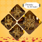 Brass Durga Idol for Home Decor, Pooja Room, Office Desk & Gifting