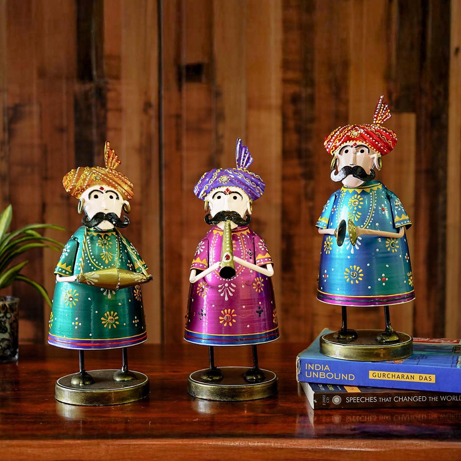 Ekhasa Handpainted Figurines - Cultural display for home